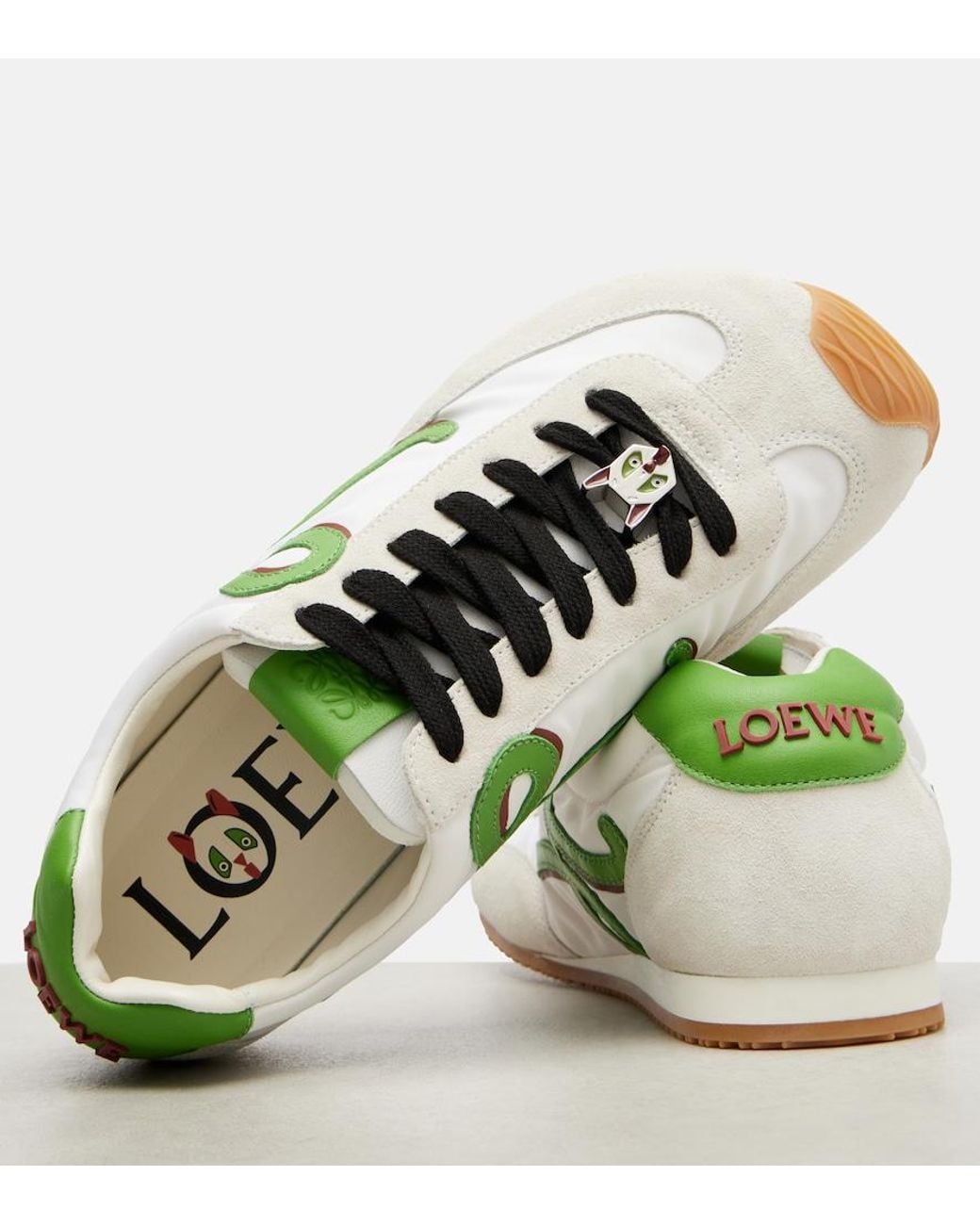 Loewe White X Louis Wain Ballet Runner 2.0 Sneakers
