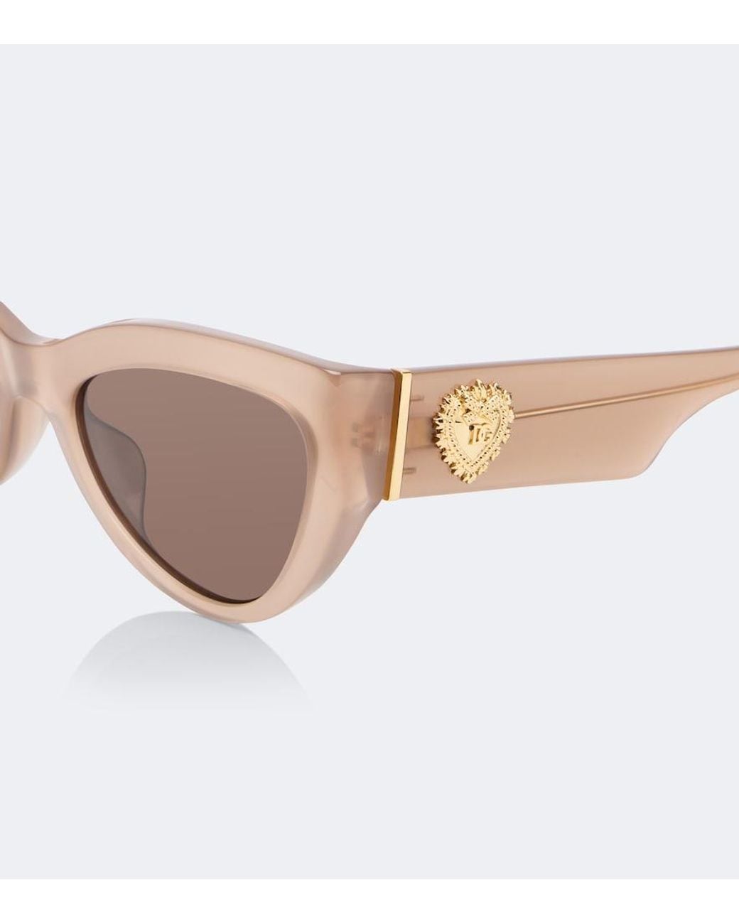 Dolce & Gabbana Pink Devotion Cat-Eye Sunglasses