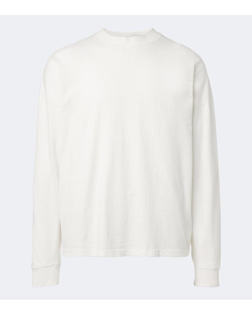 The Row White Dolino Cotton Jersey T-Shirt for men