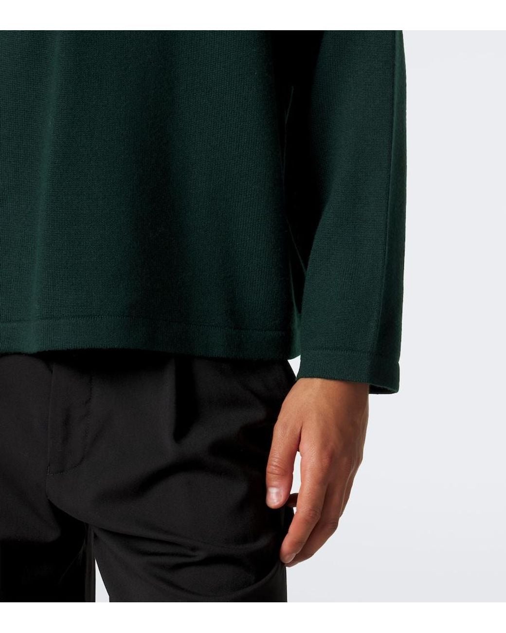 Pullover Polo di Bode in Green da Uomo