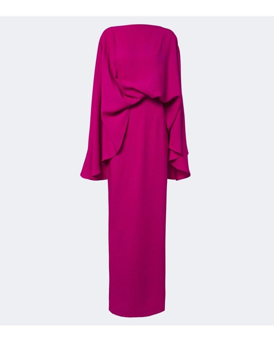 Taller Marmo Pink Eolia Draped Gown