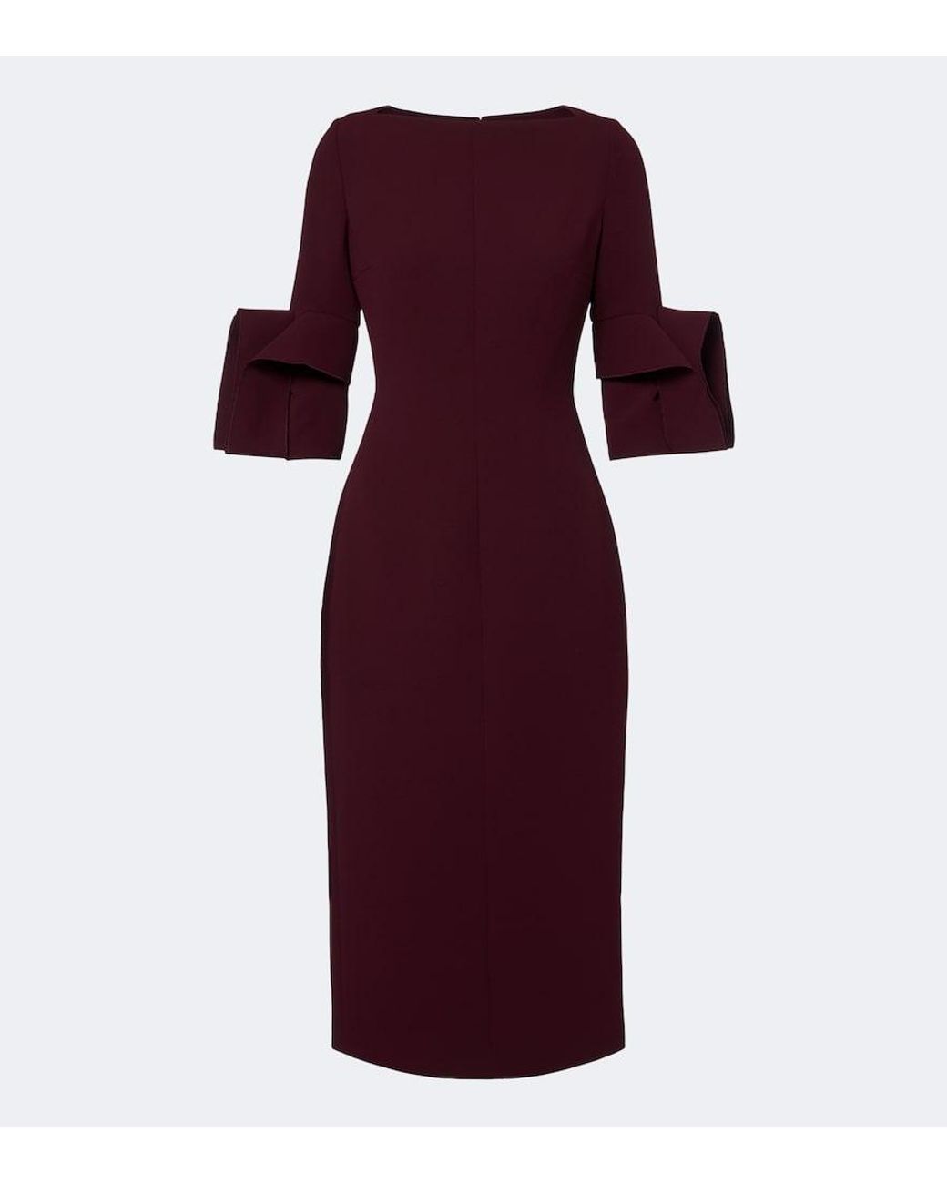 Roksanda Purple Eryl Midi Dress
