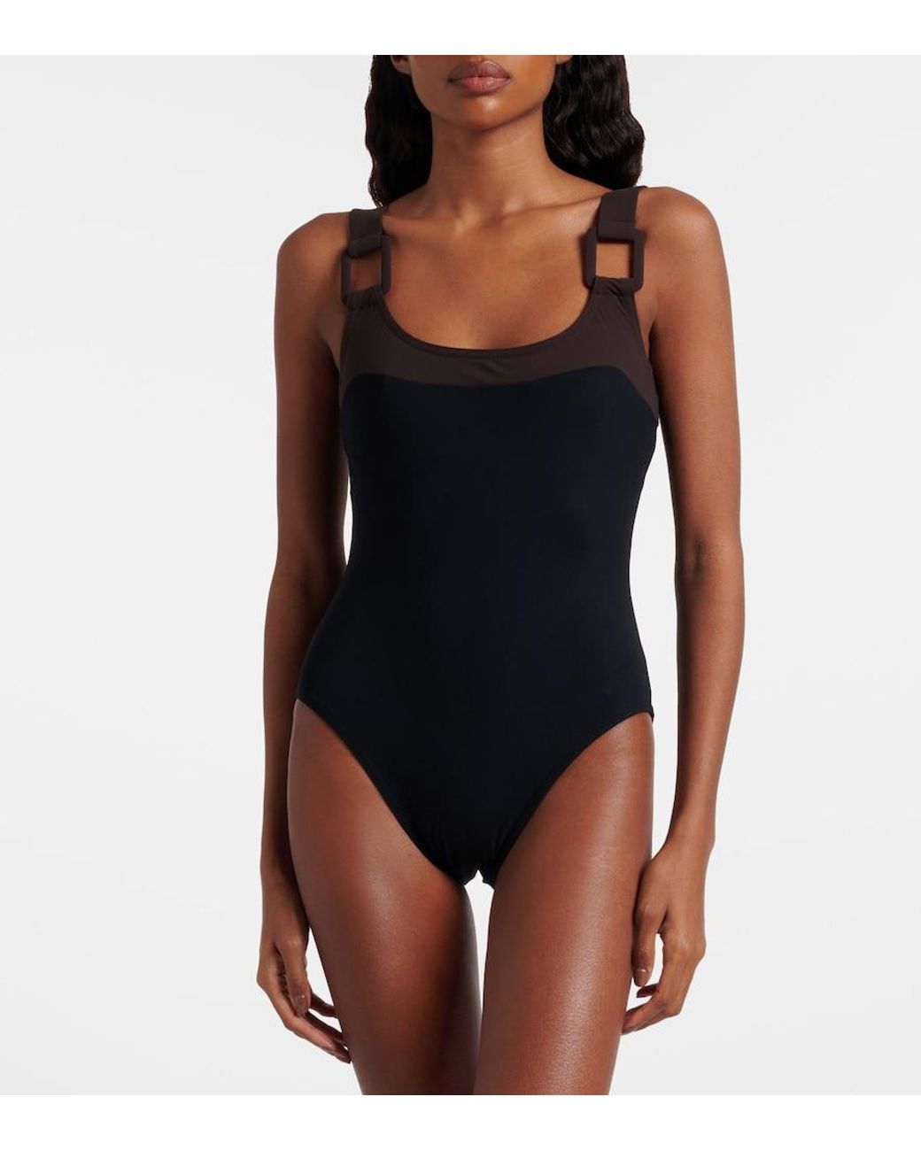 Karla Colletto Blue Mira Swimsuit