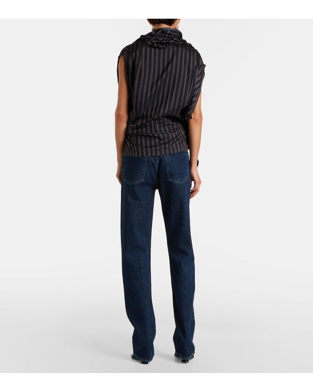 Agolde Blue '90S Straight Jeans