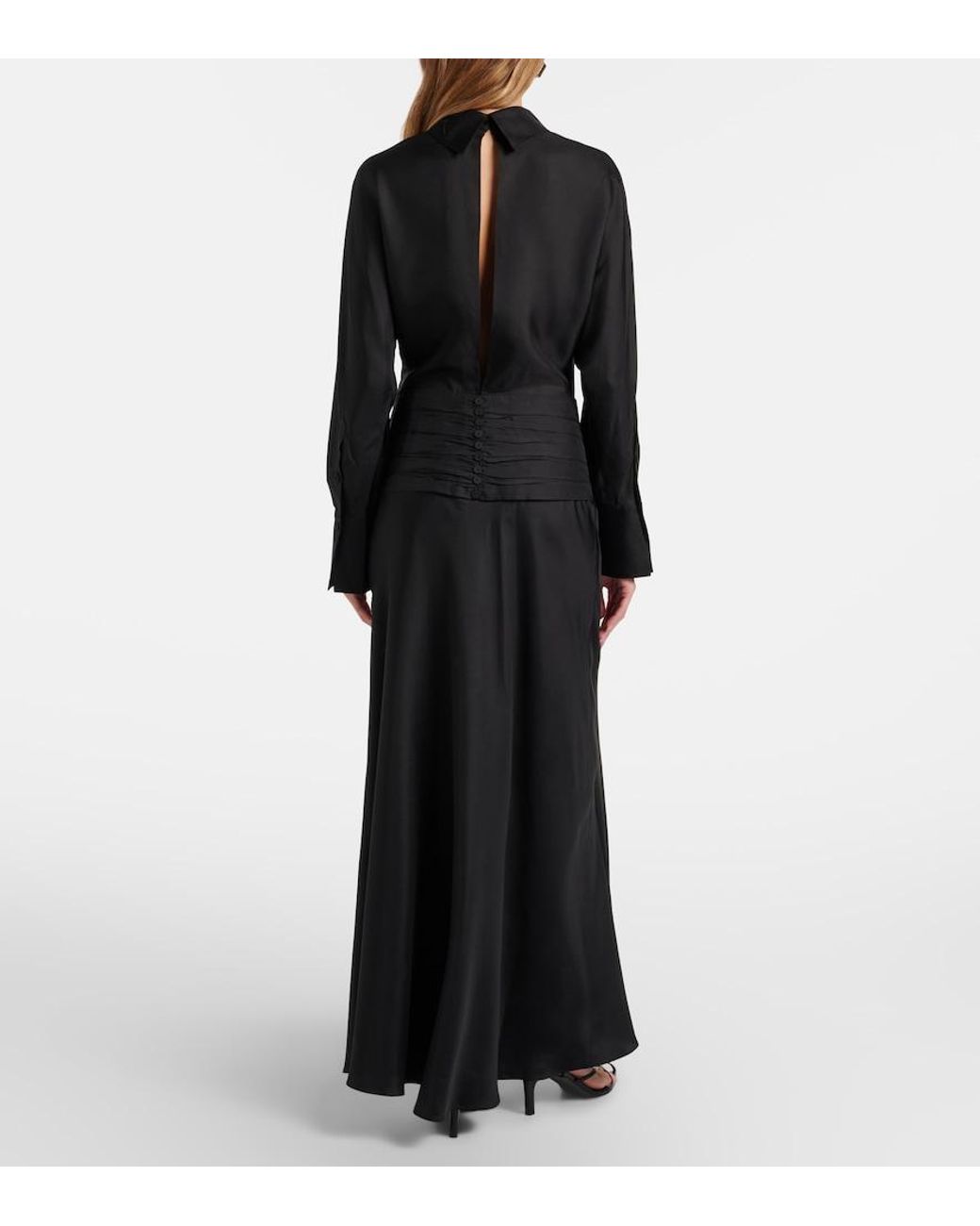 Rohe Black Silk Gown