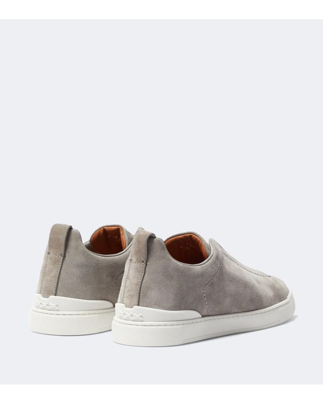 Zegna Gray Sneakers for men