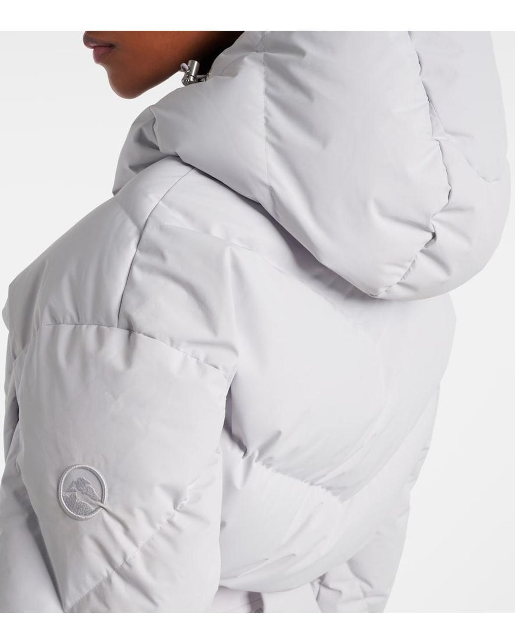 CORDOVA White Ajax Quilted Down Ski Suit