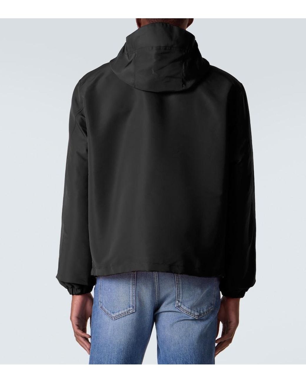 Givenchy Blue Hooded Jacket for men
