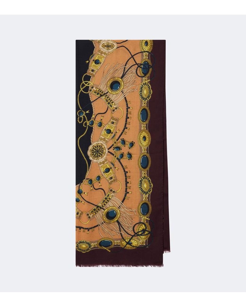 Etro Multicolor Tuch Aus Wolle