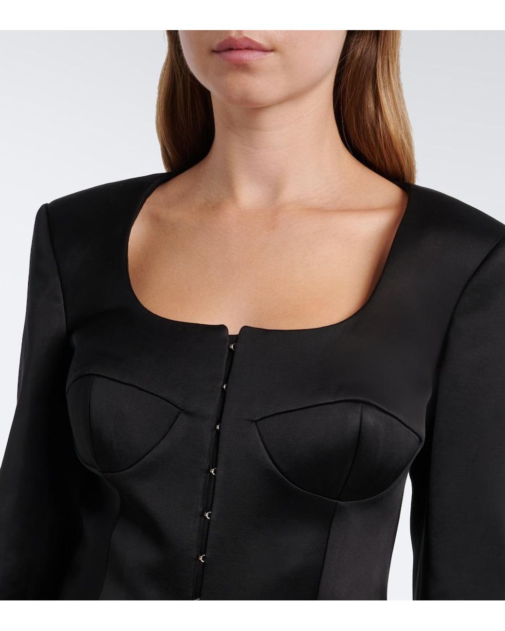 Rohe Black Satin Jacket