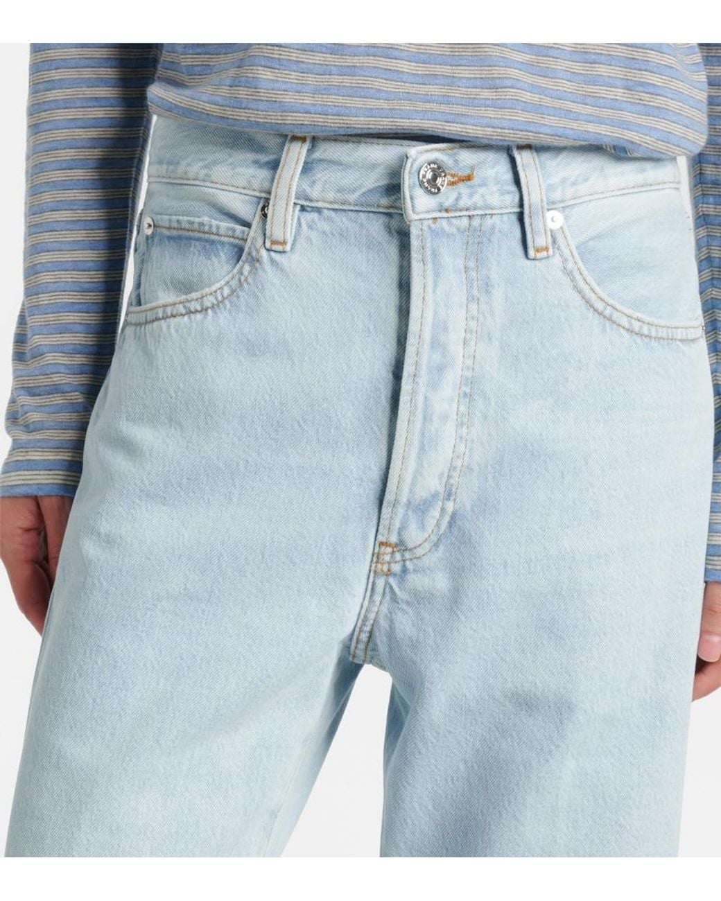 FRAME Blue The Lax Flared Jeans