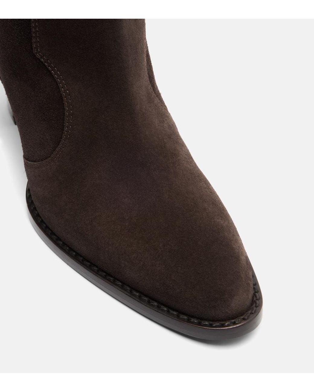 Paris Texas Black Belle Suede Ankle Boots