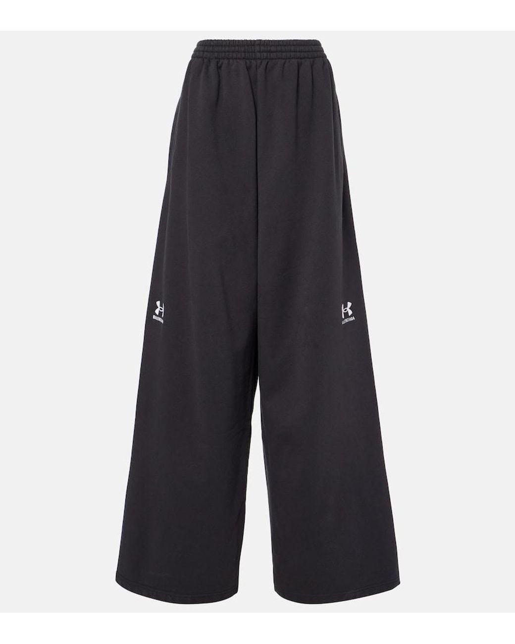Balenciaga Blue Cotton Sweatpants