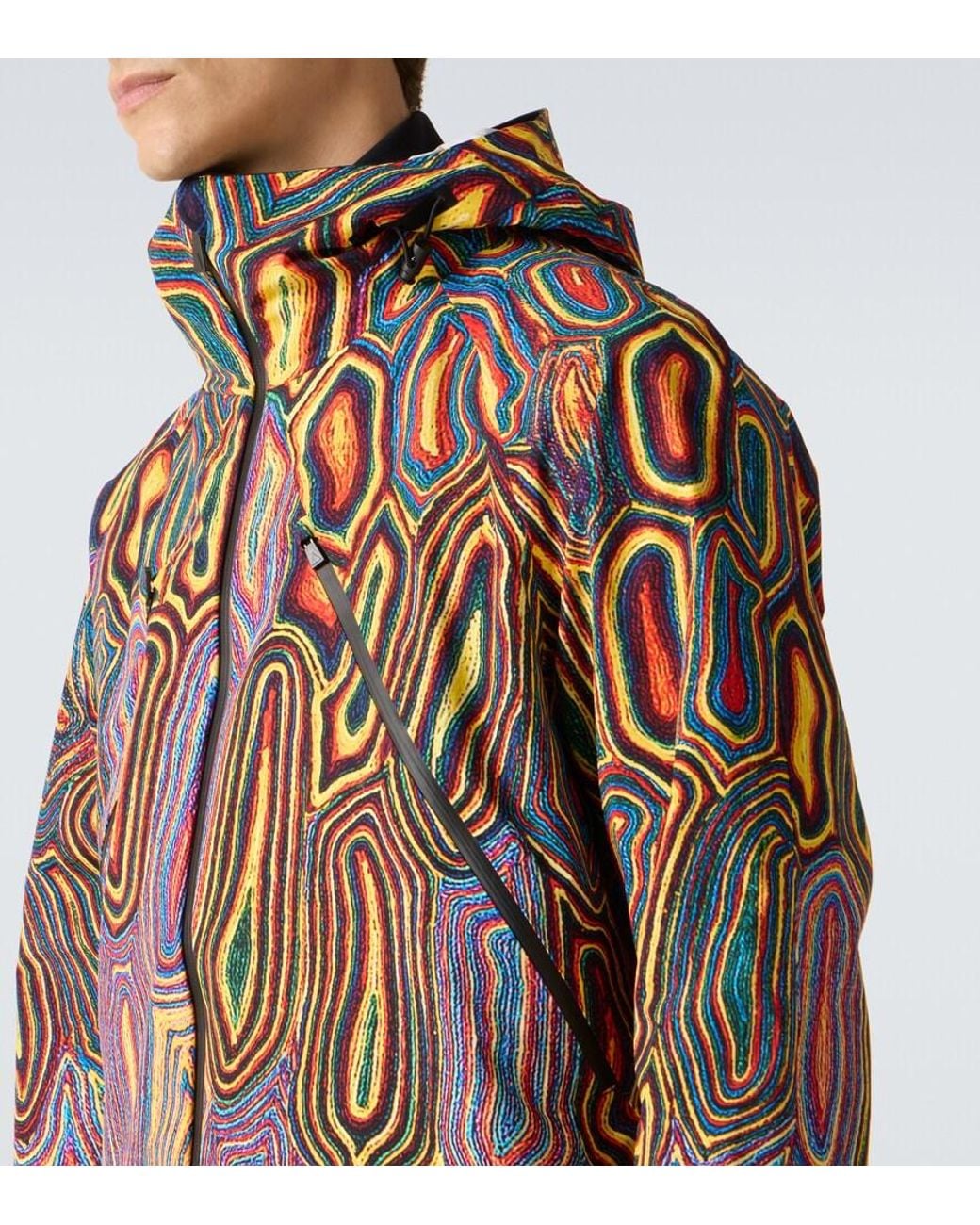 Aztech Mountain Multicolor Hayden Printed Ski Jacket for men