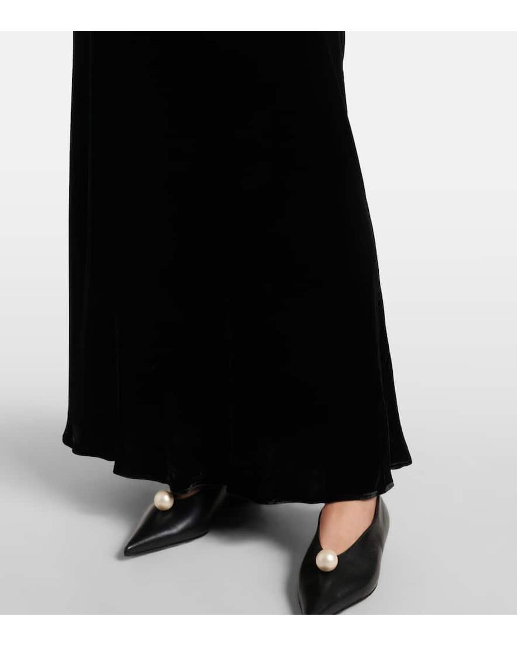 Rixo Black Losanna Maxi Dress