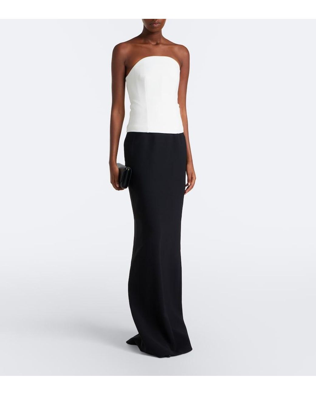 The New Arrivals Ilkyaz Ozel Black Zada Maxi Skirt