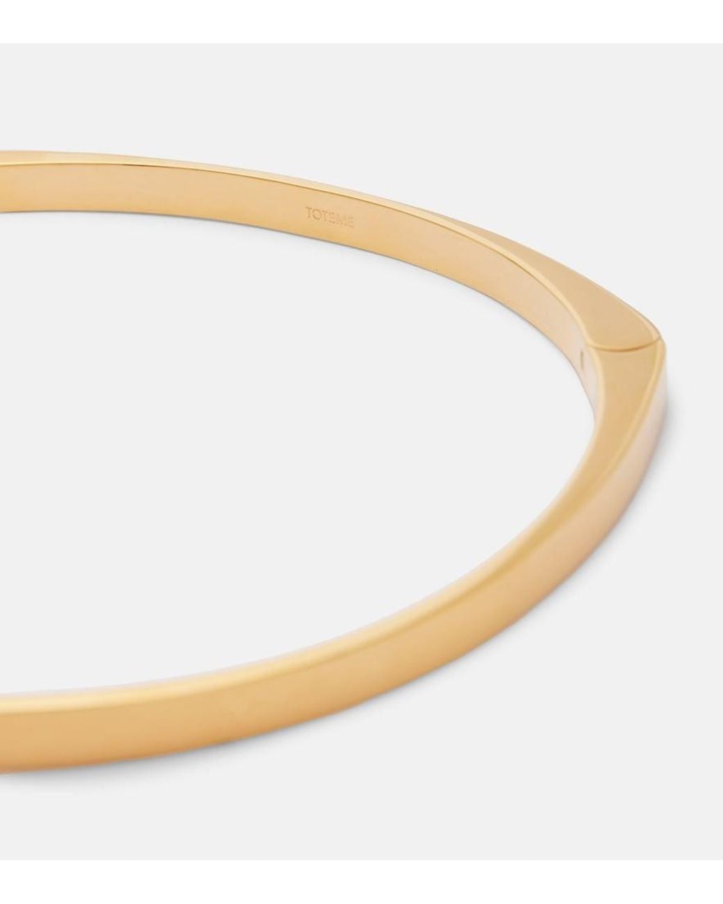 Totême Natural Signature 18Kt-Plated Necklace