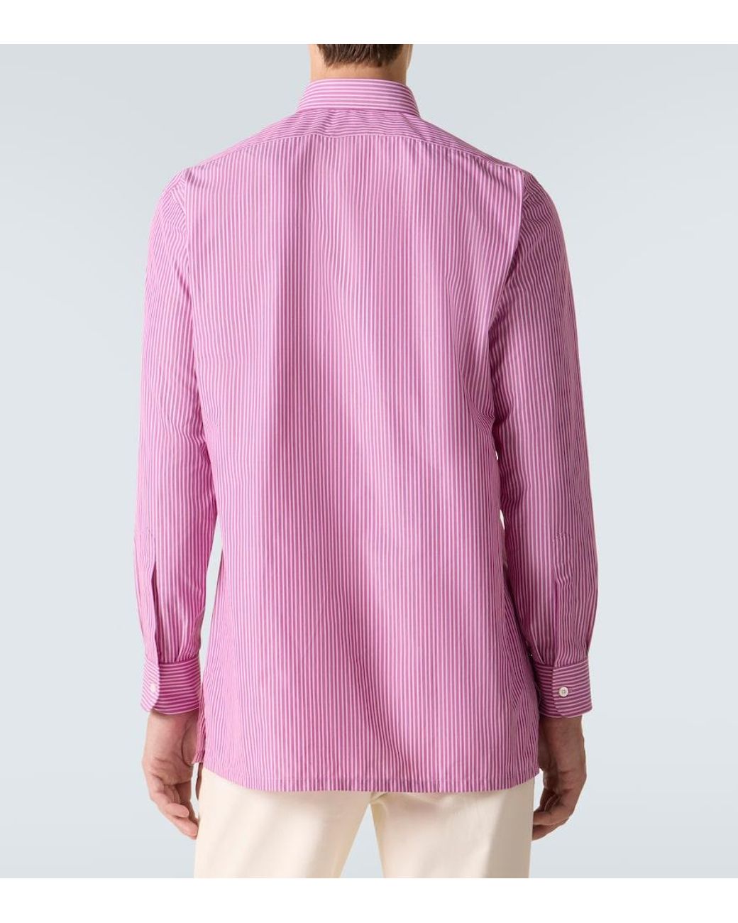 Camicia di Charvet in Pink da Uomo