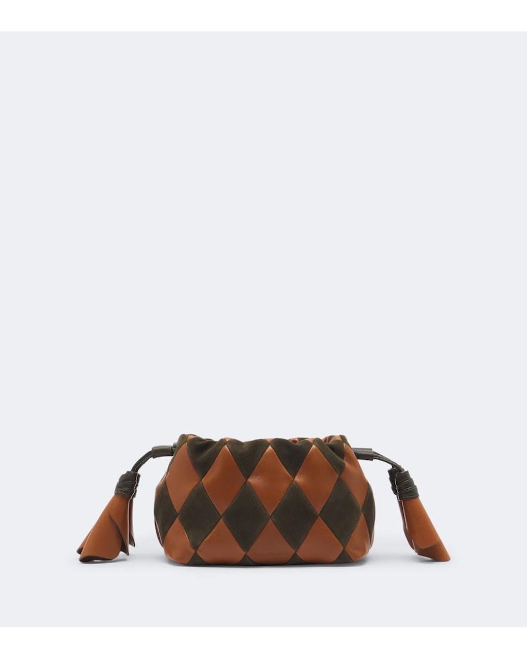 Zimmermann Brown Cloud 91 Small Leather And Suede Clutch