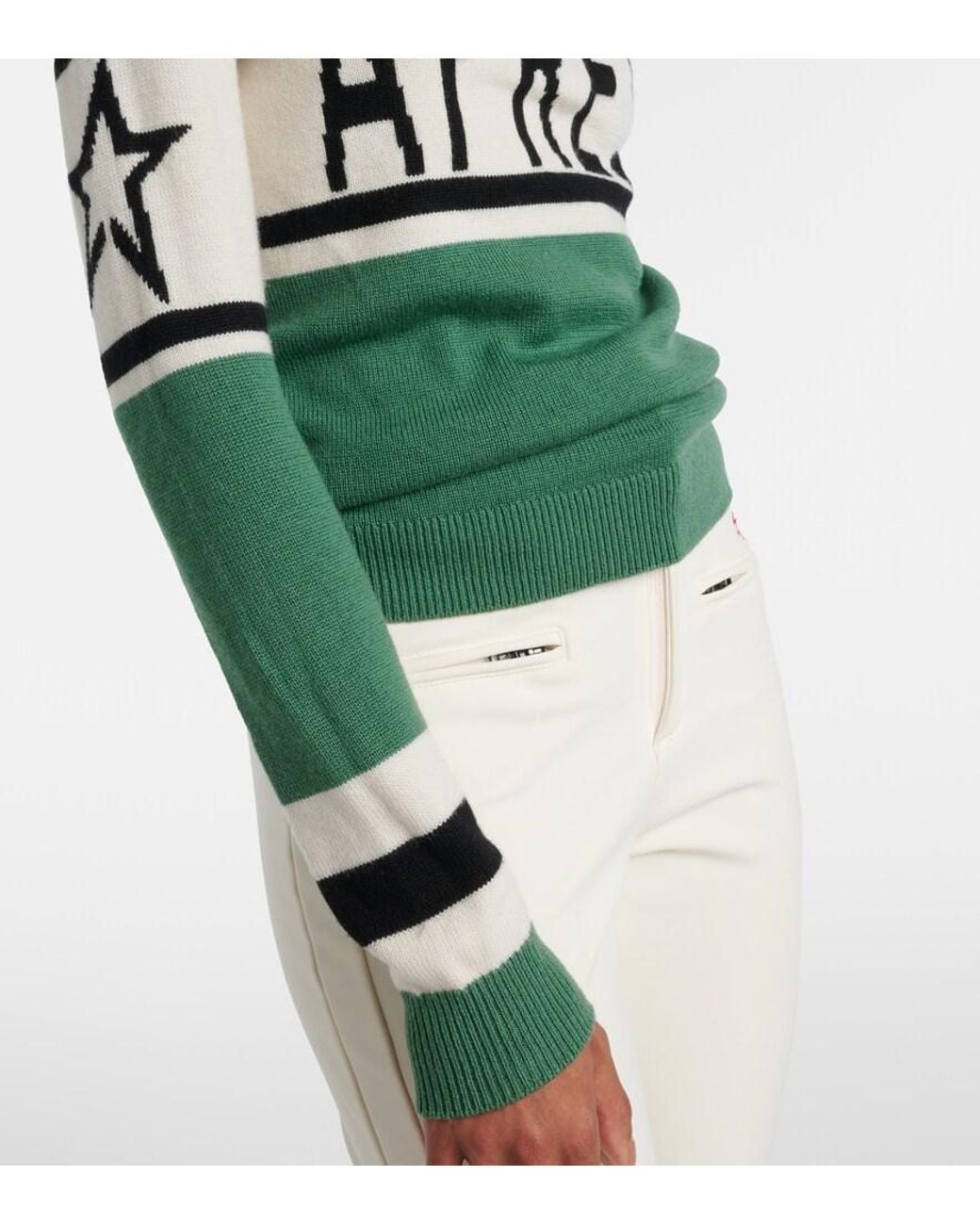 Perfect Moment Green Turtlenecks