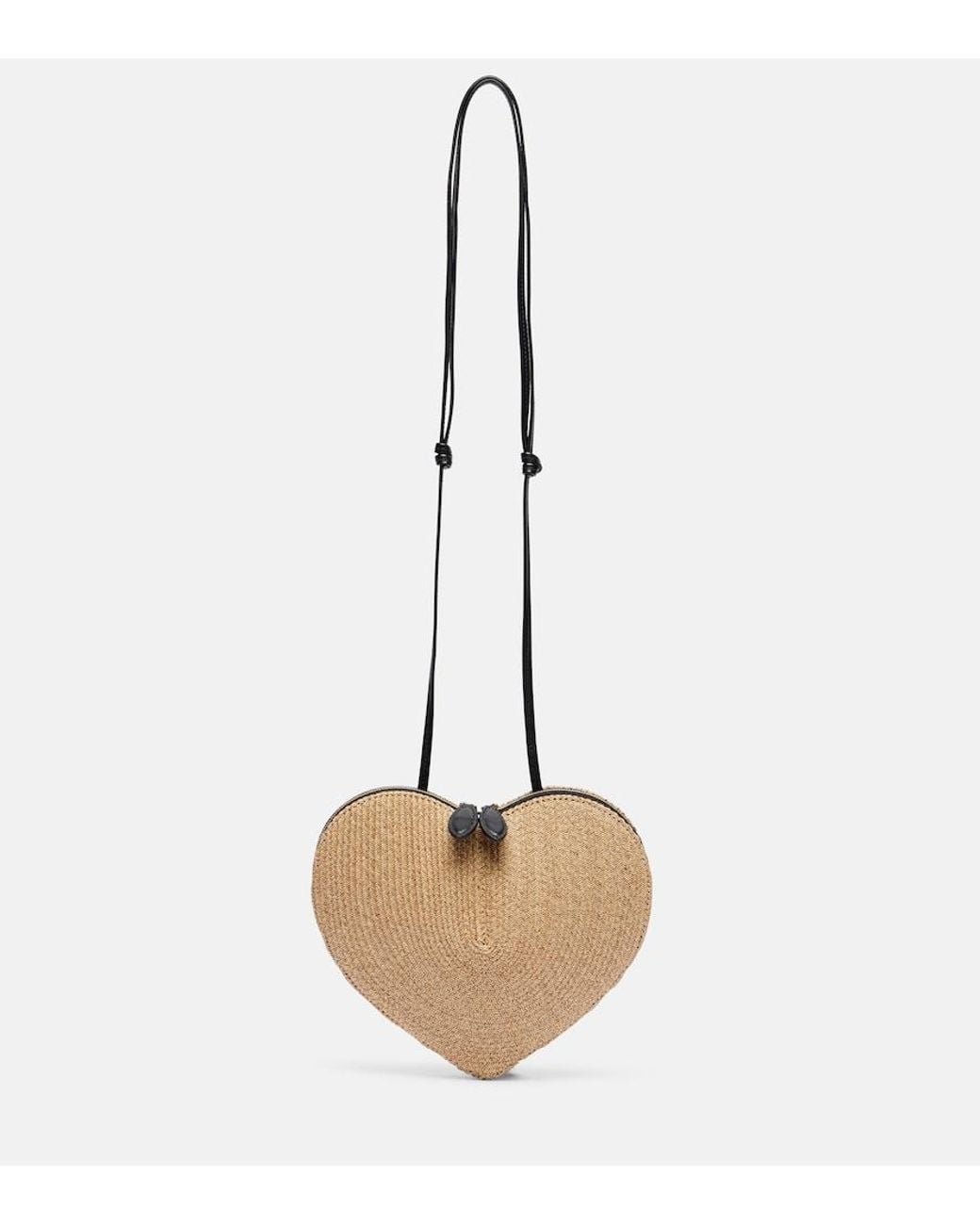 Alaïa Natural Le Cour Woven Crossbody Bag
