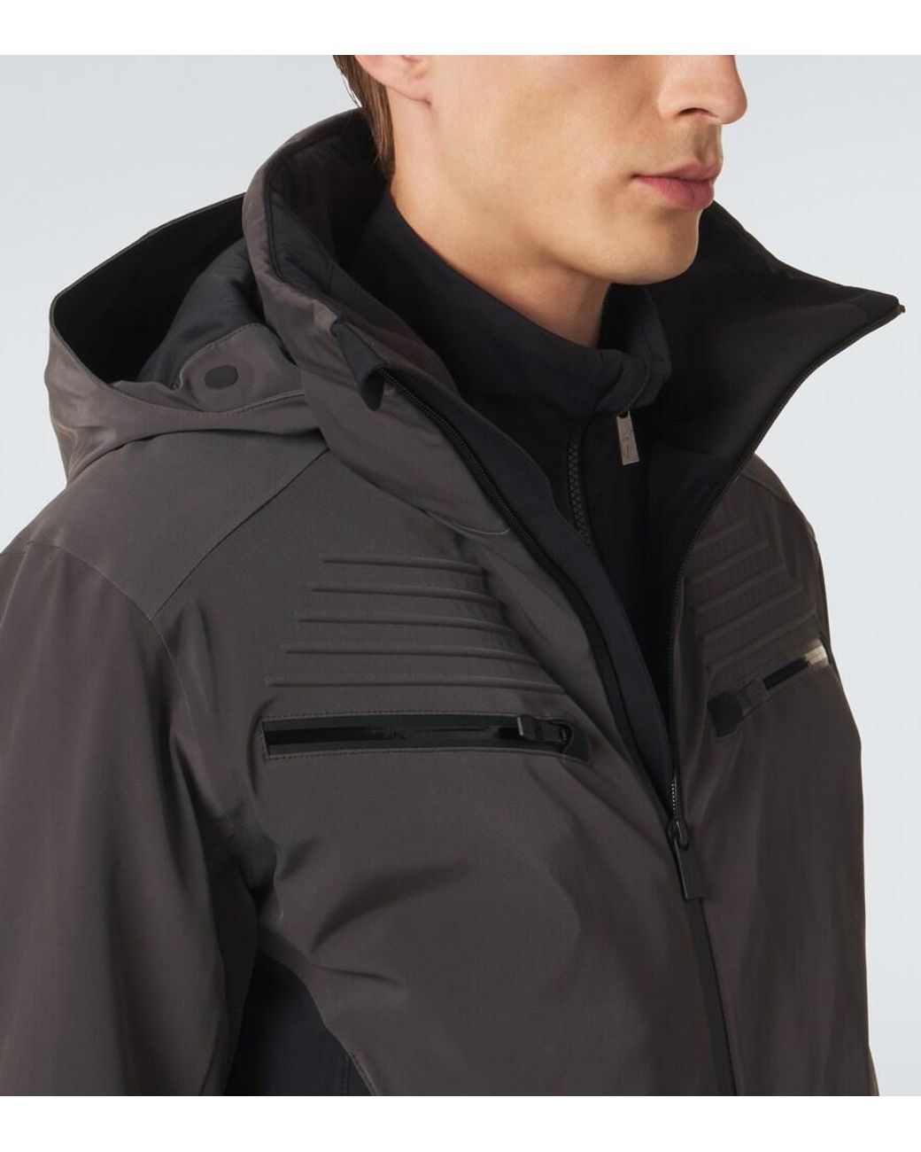 Toni Sailer Black Theo Ski Jacket for men