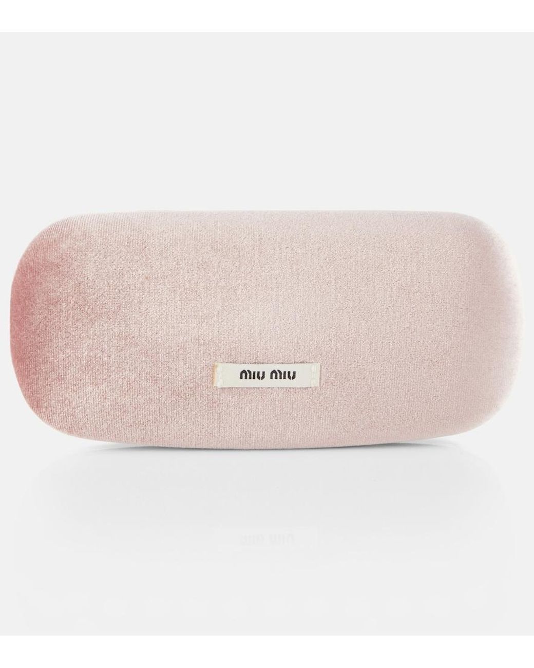 Miu Miu Brown Miu Regard Oval Glasses