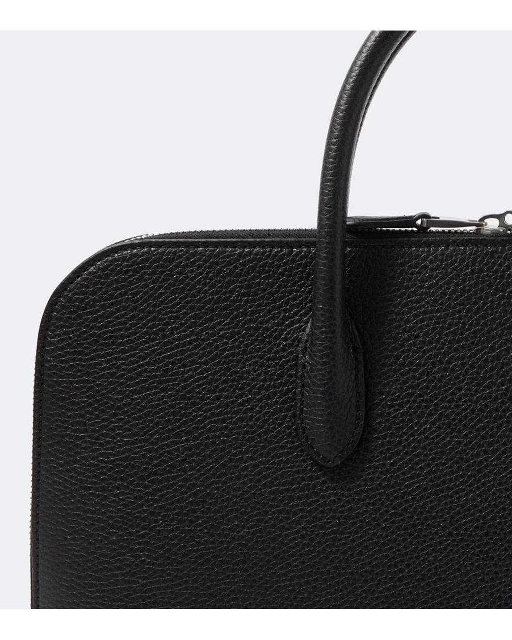 Dunhill Black Leather Portfolio for men