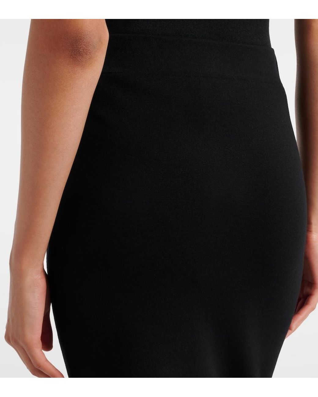 Max Mara Black Pencil Skirt