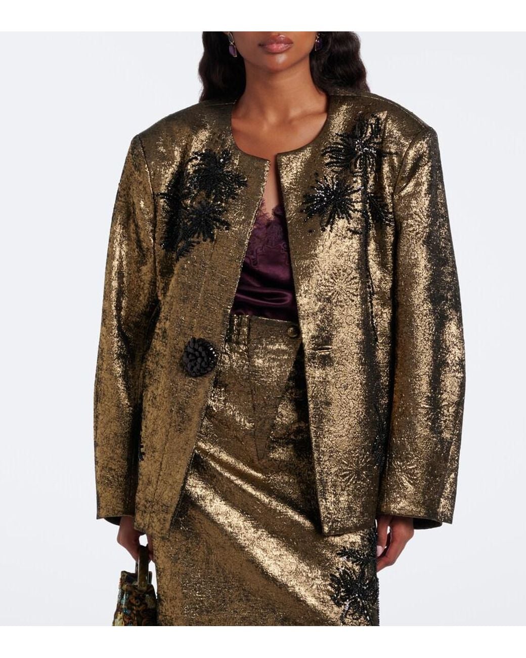 Blazer di JACQUES WEI in Green