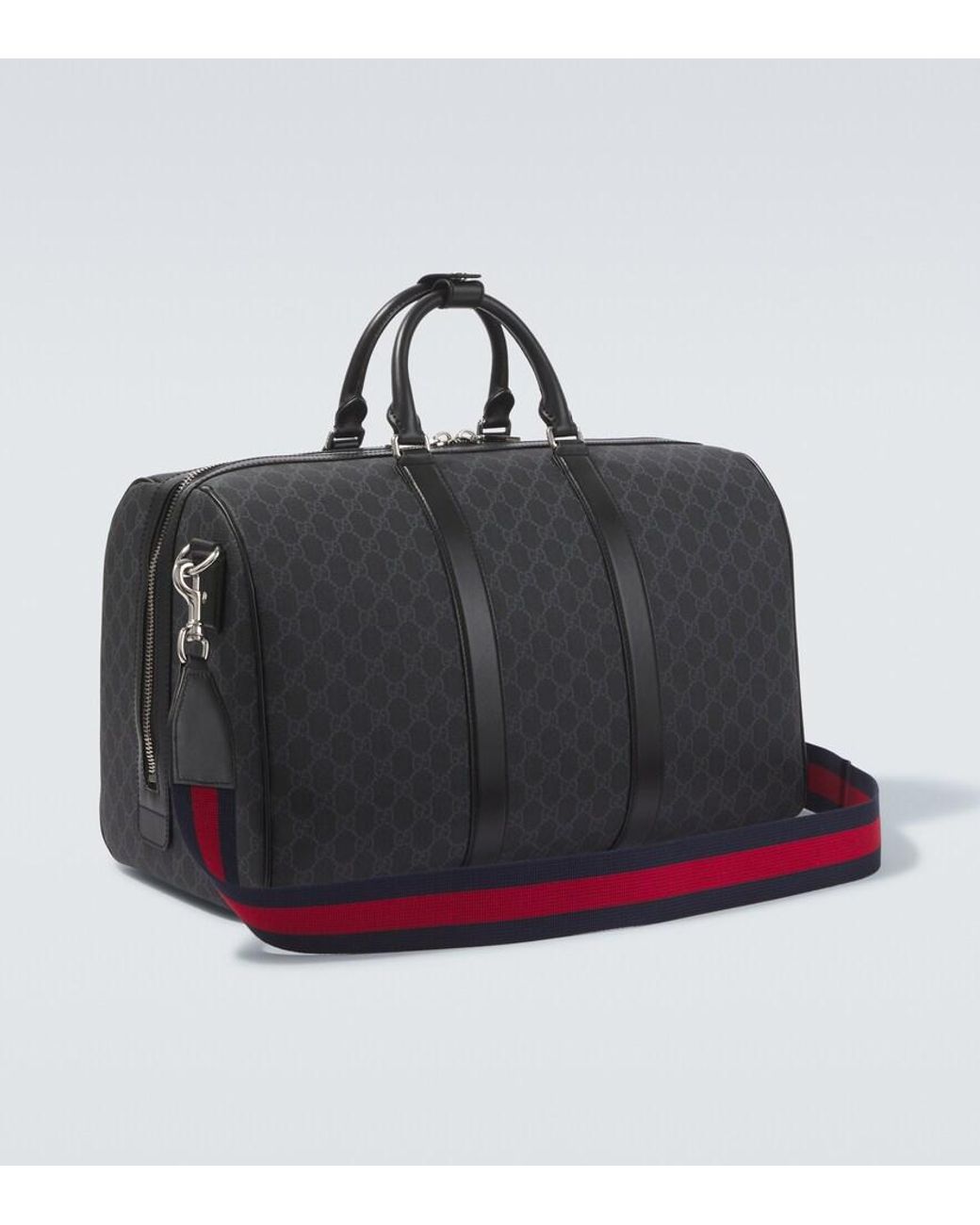 Gucci Black Gg Large Duffle Bag for men