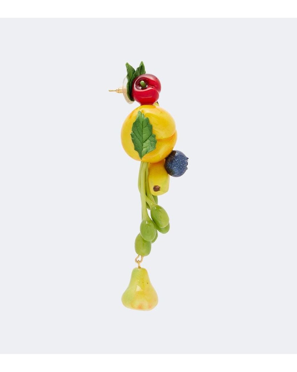 Jennifer Behr Yellow Fruita Drop Earrings