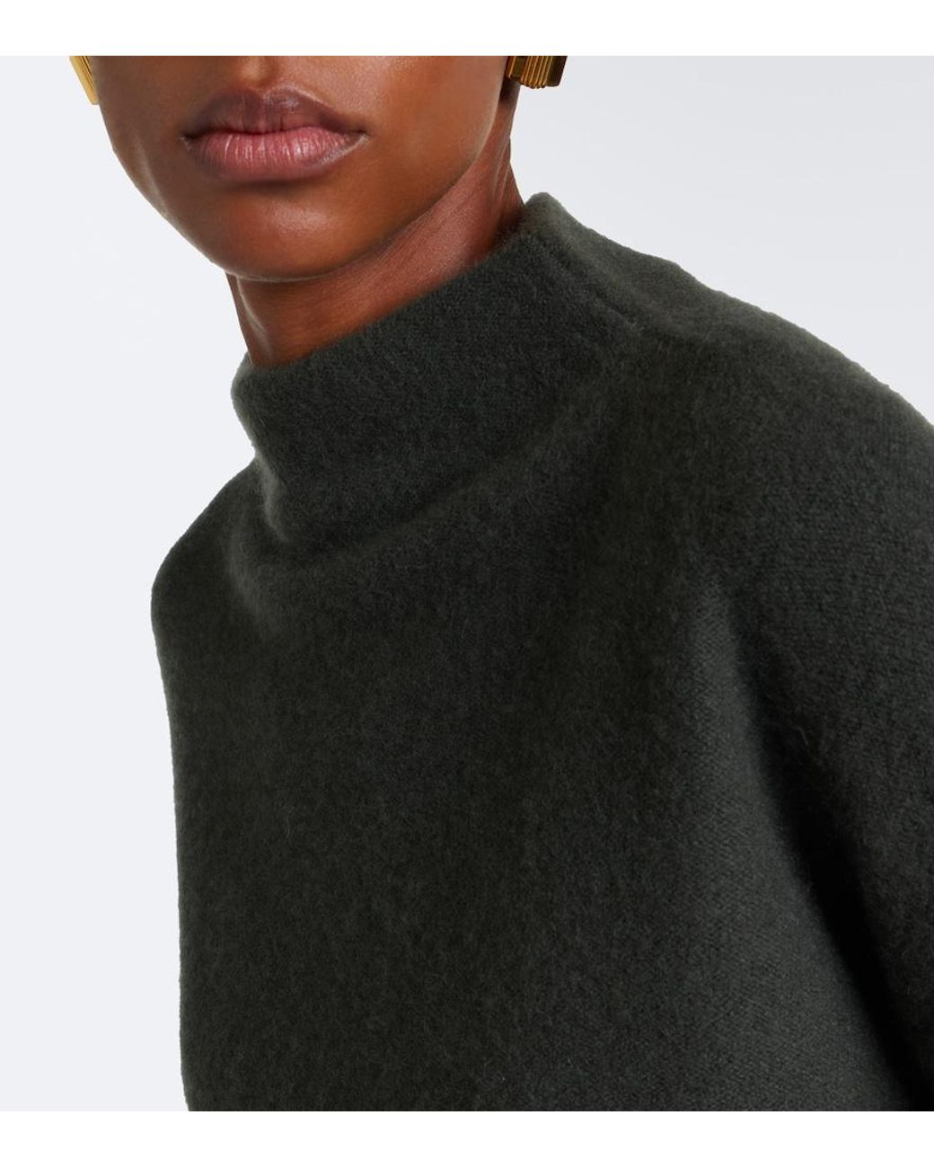 Vince Green Plush Cashmere Sweater