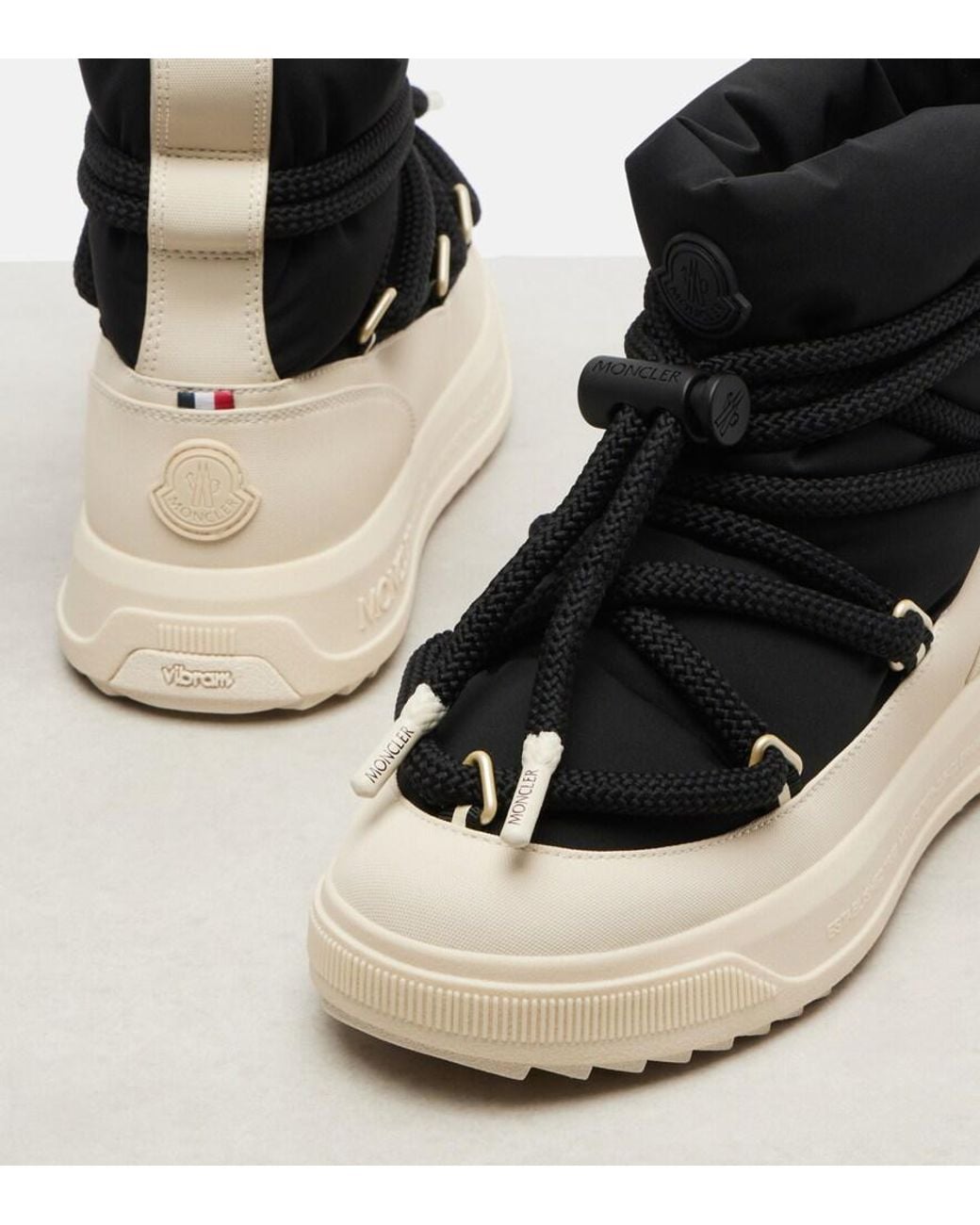 Moncler Black Altive Mid Snow Boots