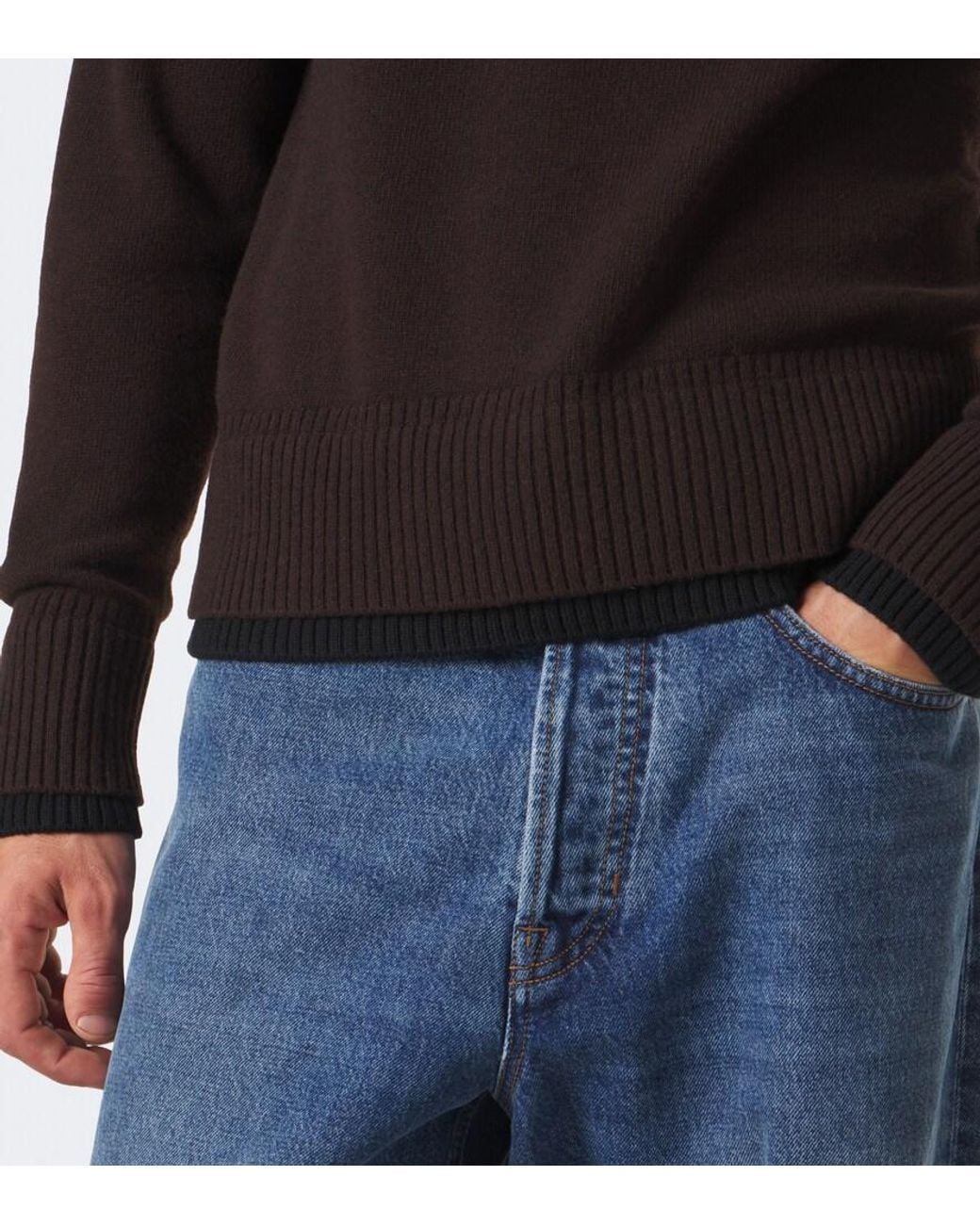 Pullover di Moncler in Black da Uomo