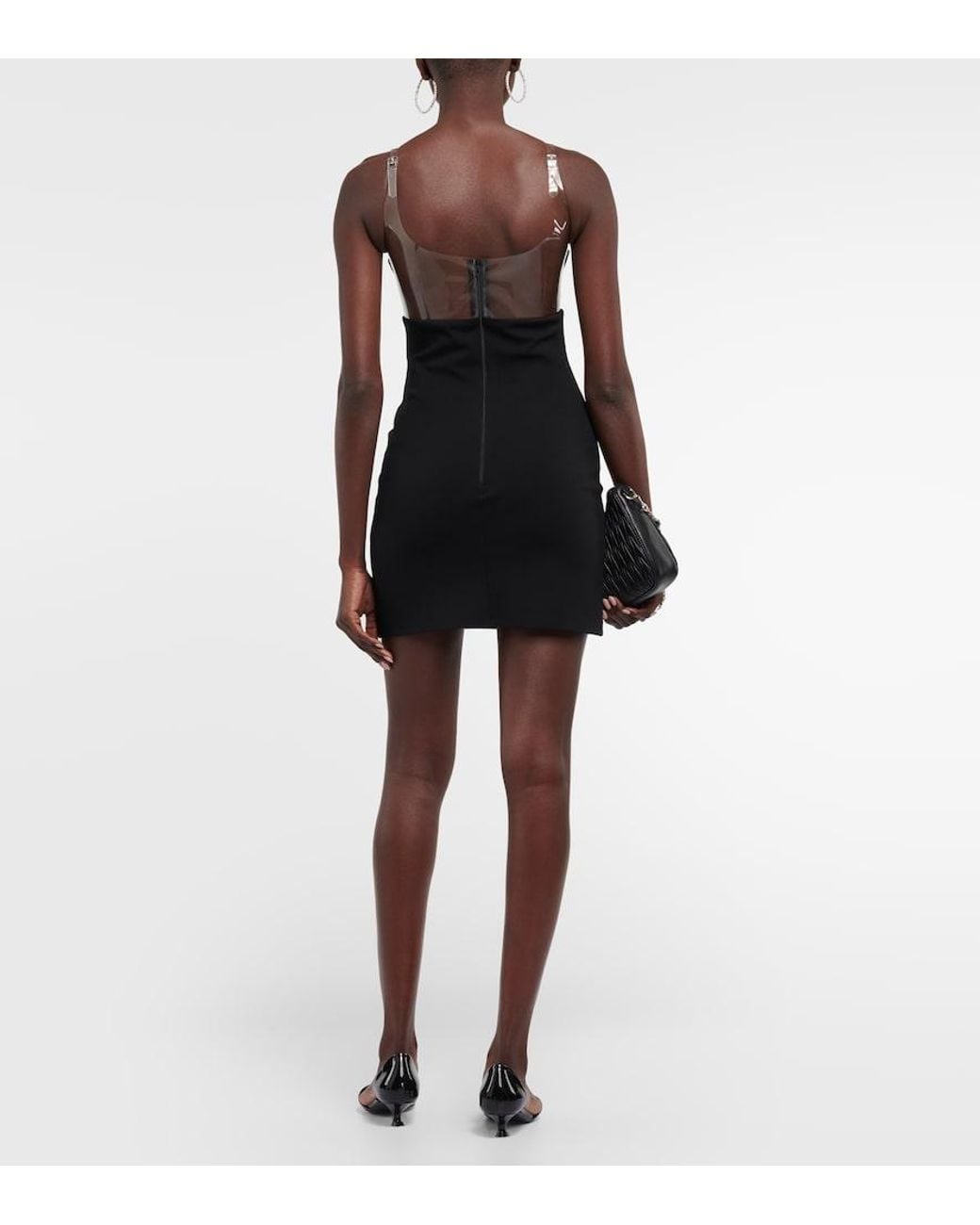 Robe Desire Christopher Kane en coloris Black