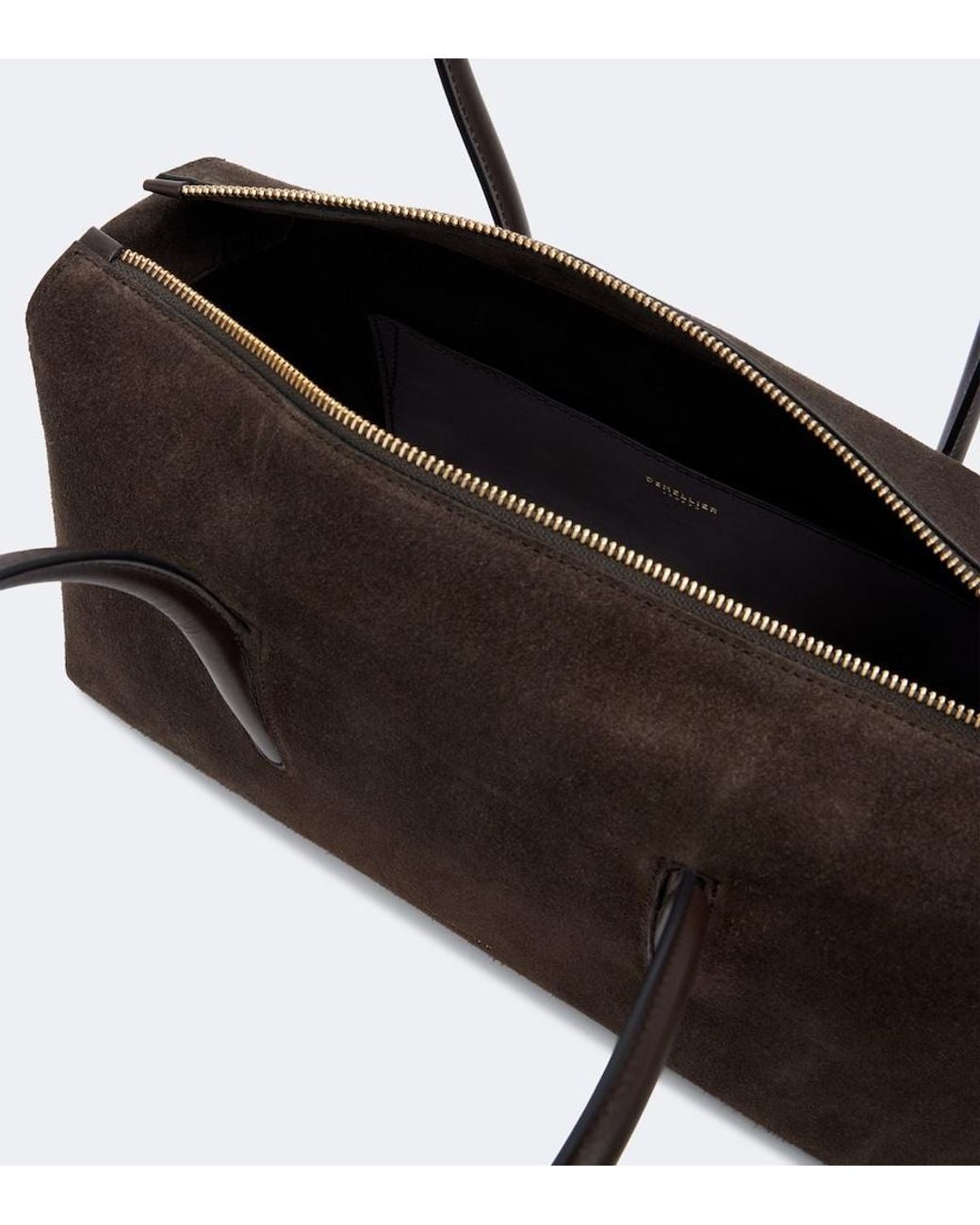 DeMellier London Black Stockholm Suede Shoulder Bag