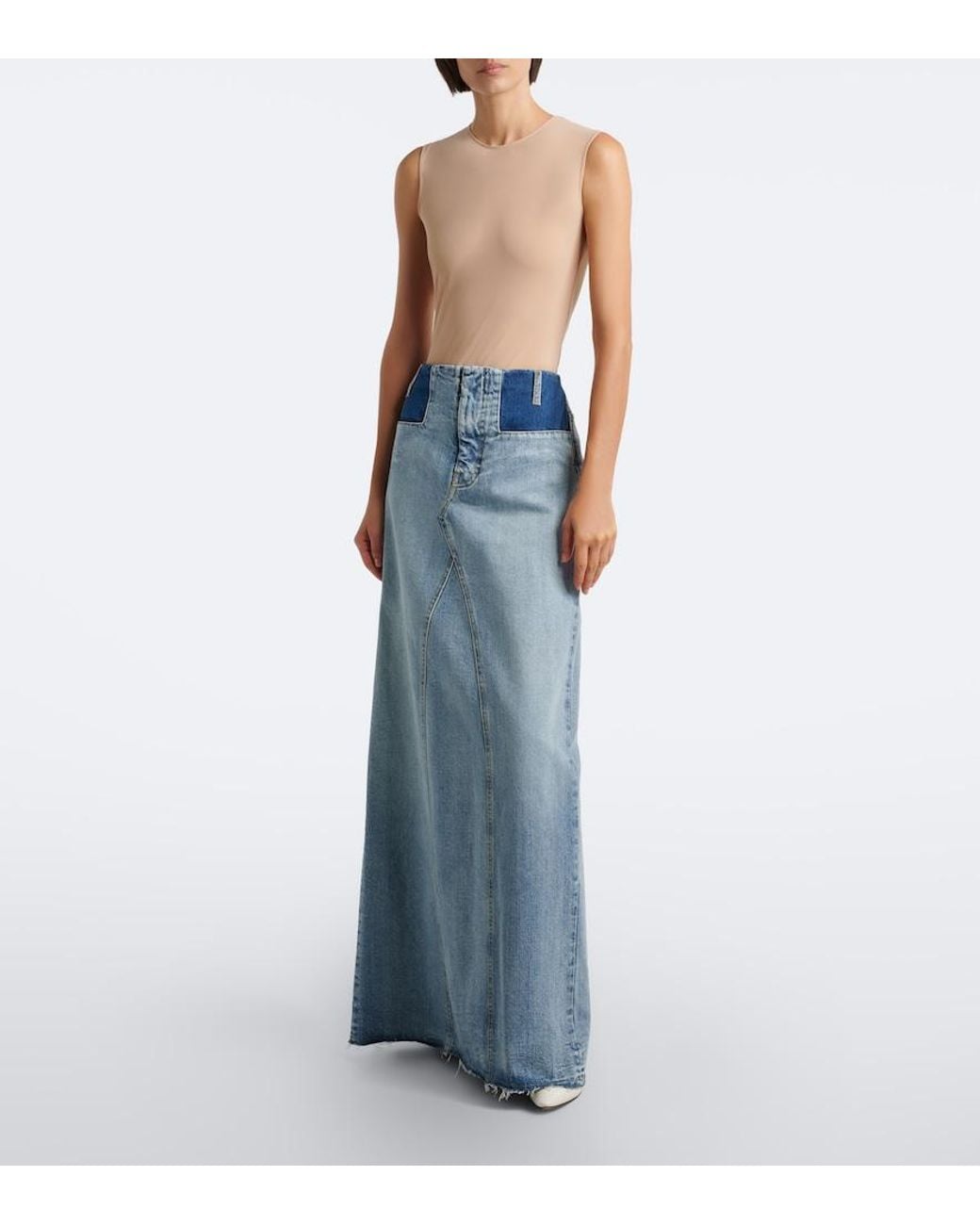 Maison Margiela Natural Jersey Bodysuit