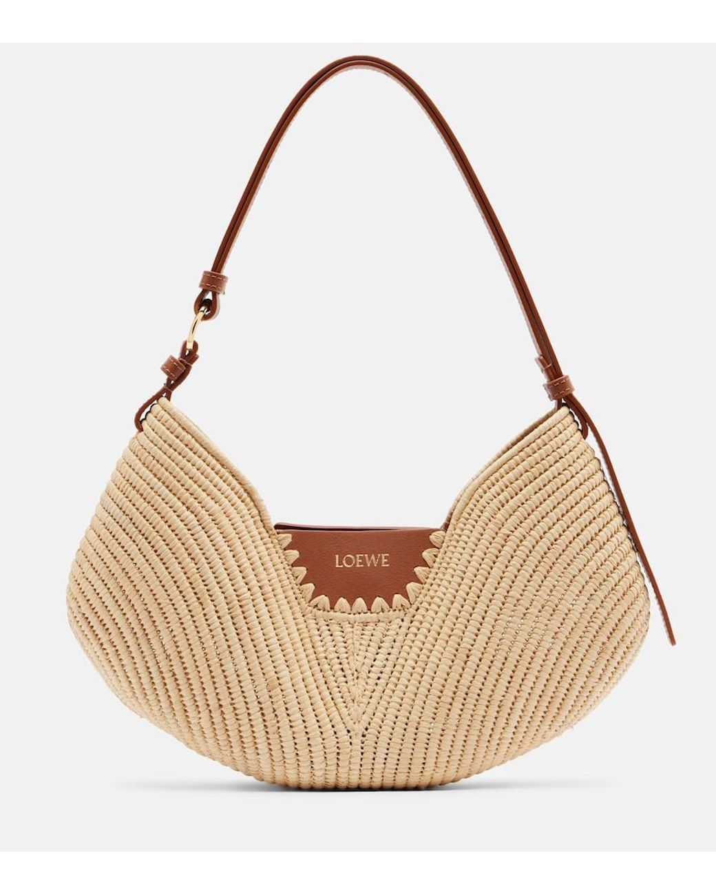 Loewe Natural Paula's Ibiza Swing Medium Shoulder Bag