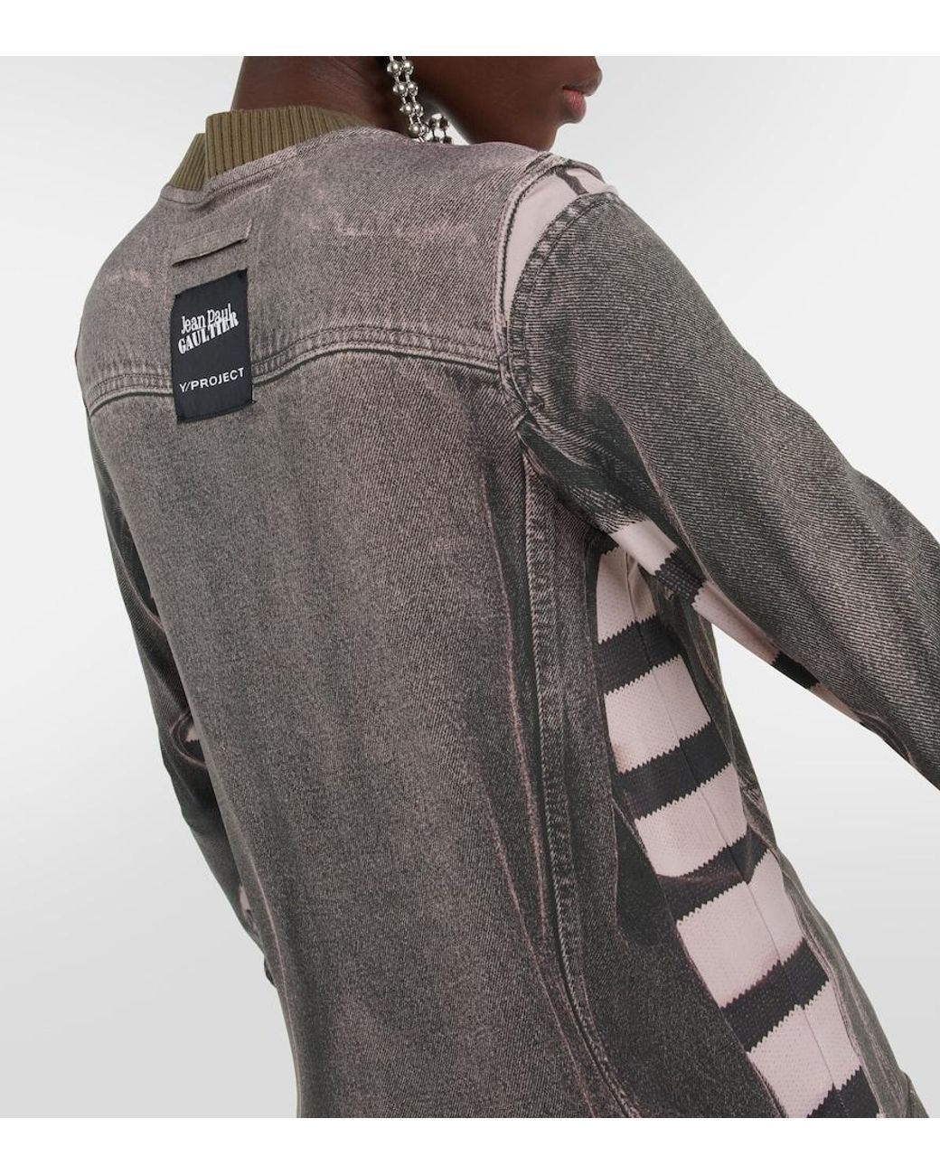 Top Estampado Y. Project de color Gray