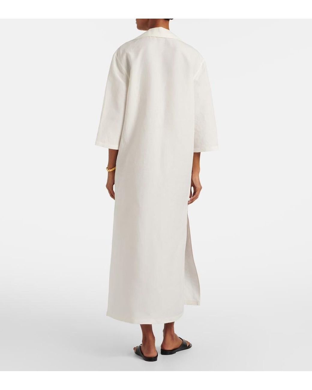 Rohe White Jersey Kaftan