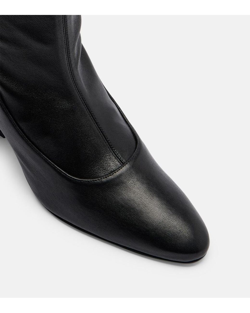 Magda Butrym Black Leather Knee-High Boots