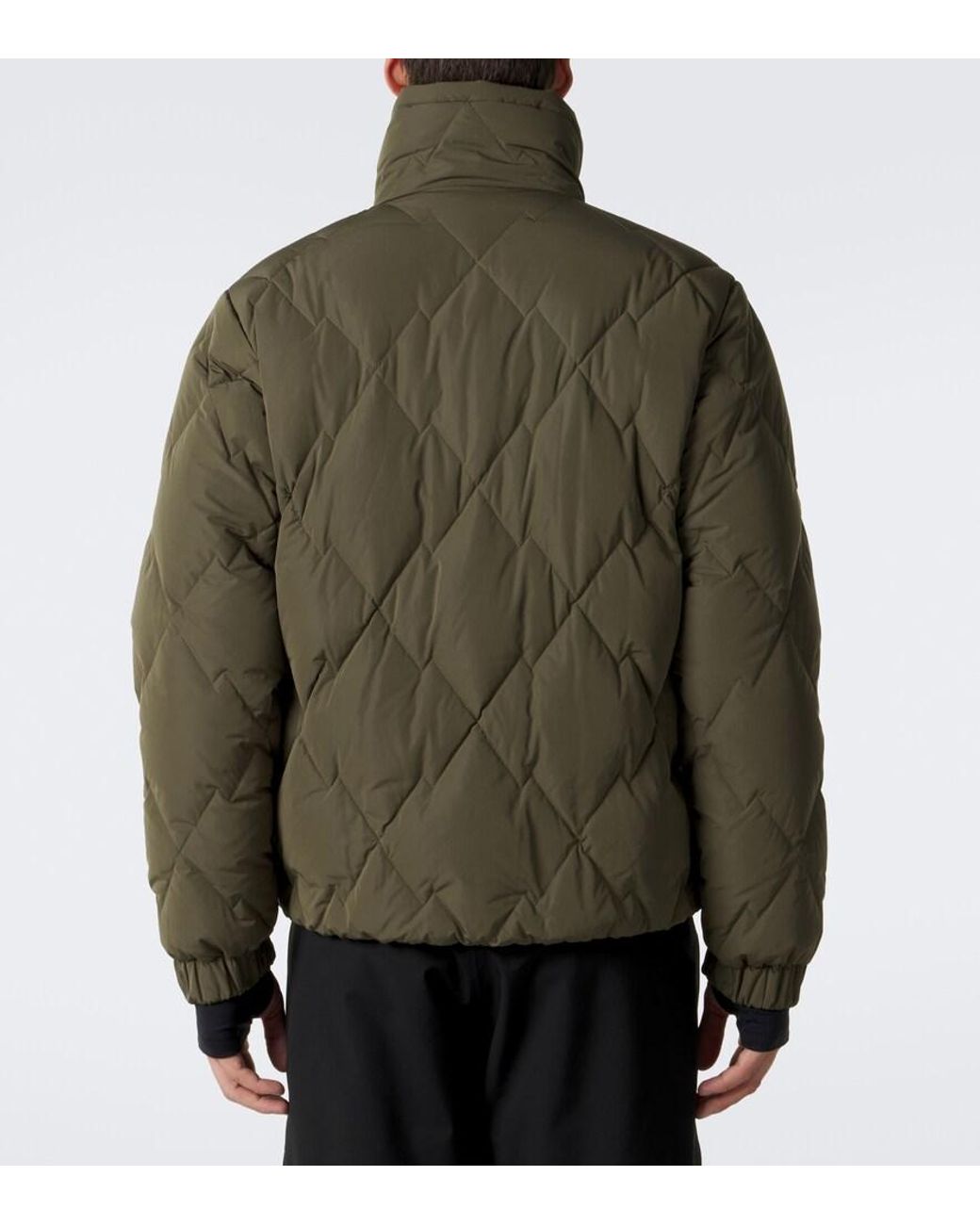 Moncler Green Bramans Down Jacket for men