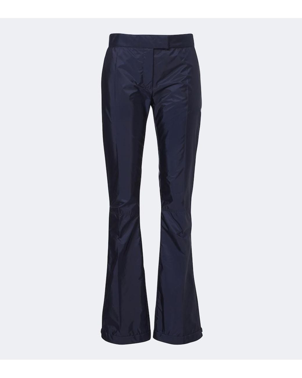 Miu Miu Blue Technical Flared Pants