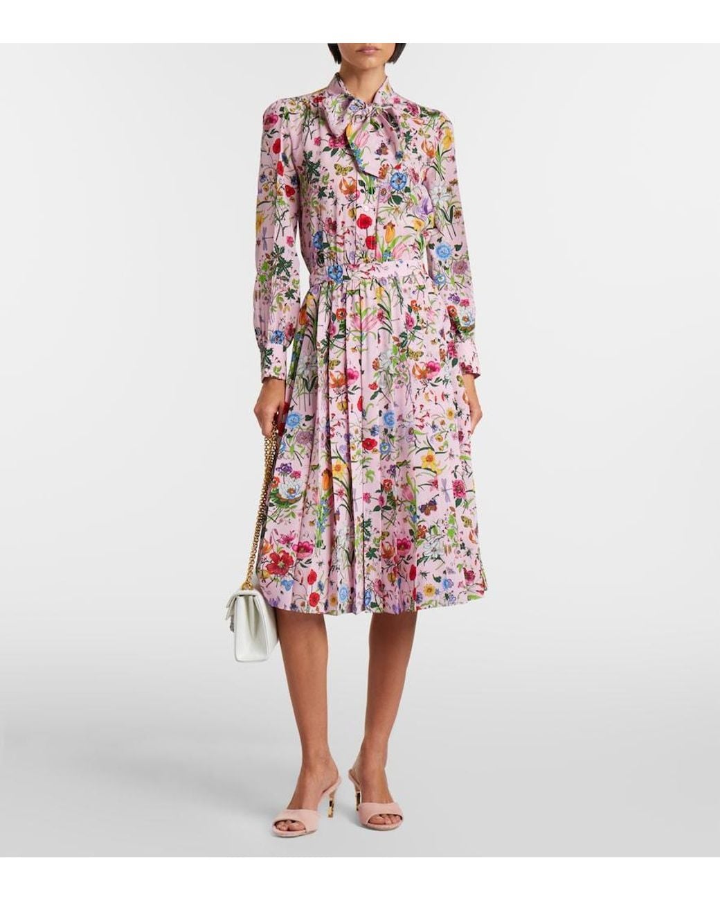Gucci Pink Castello Calf Hair Mules