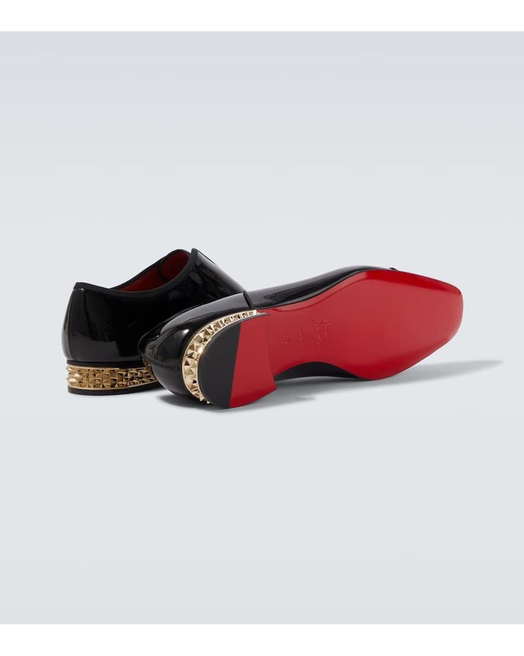 Christian Louboutin Alphamale Rocks Patent Leather Derby  display picture 3