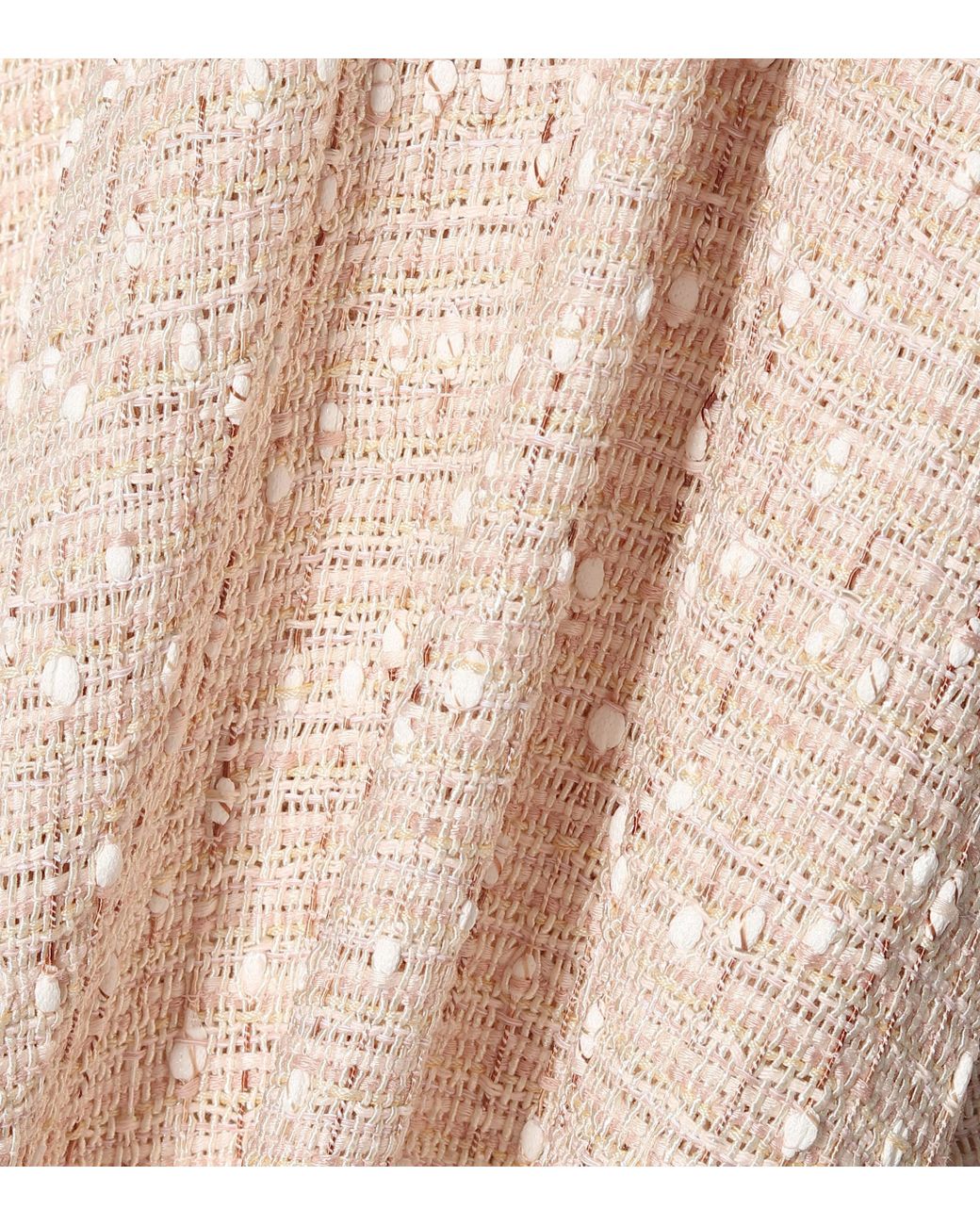 Robe Valoria en tweed Jacquemus en coloris Neutre Lyst