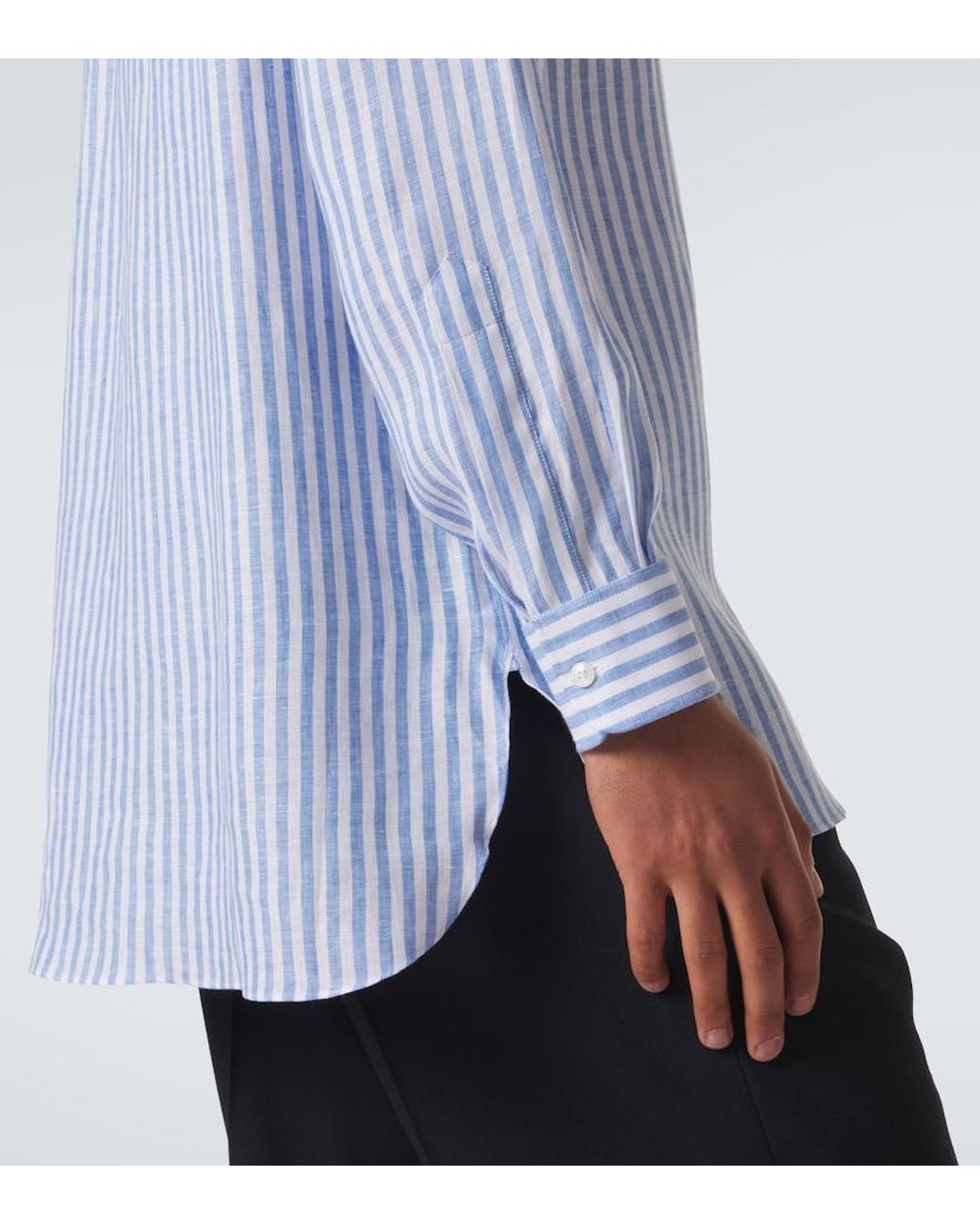 Camicia di Charvet in Blue da Uomo