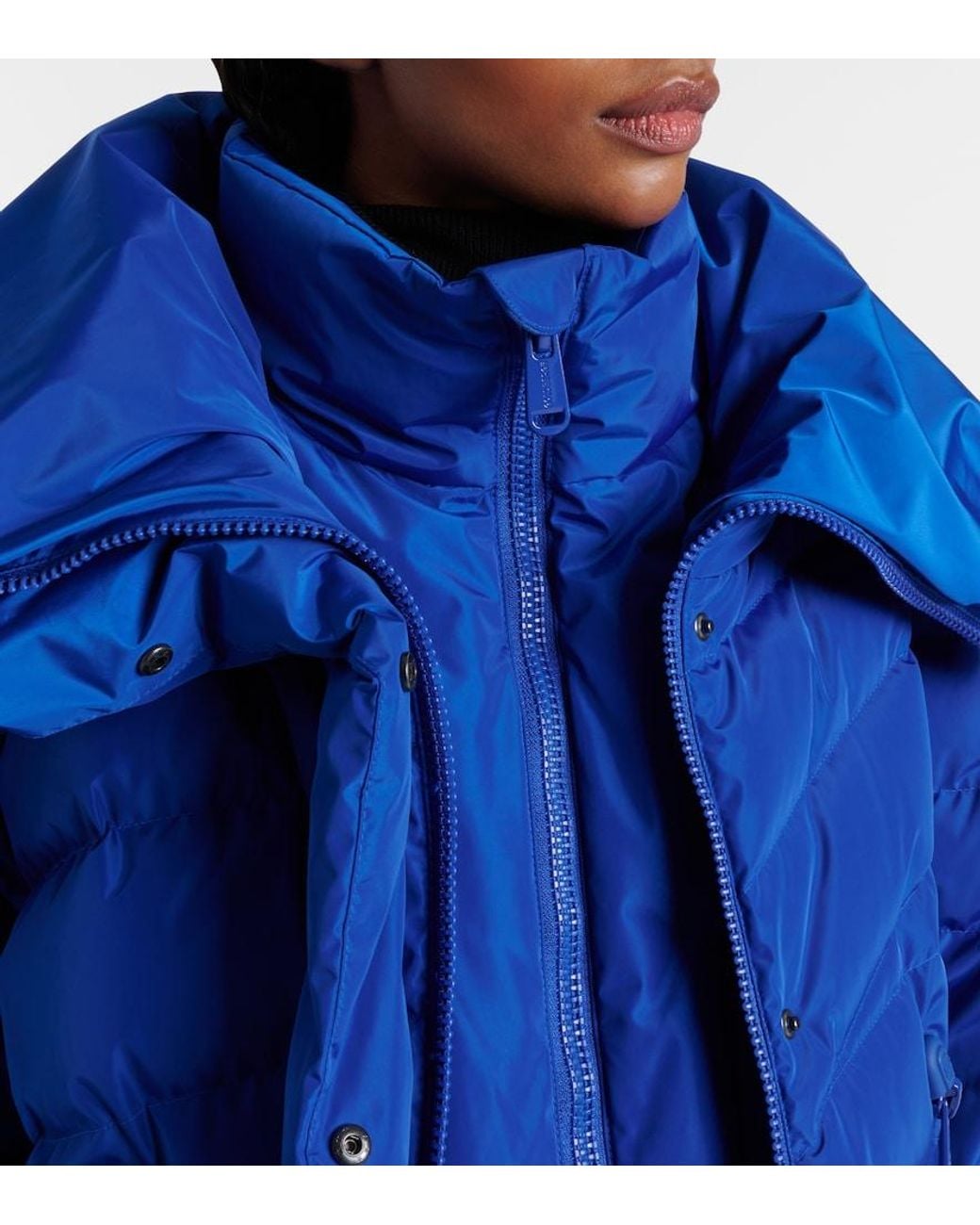 Goldbergh Blue Liora Quilted Down Ski Jacket