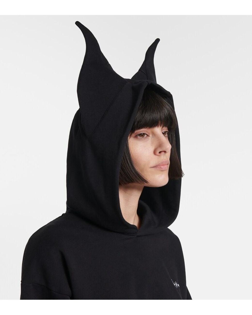 X Disney Sudadera Con Capucha Maleficent Coperni de color Black